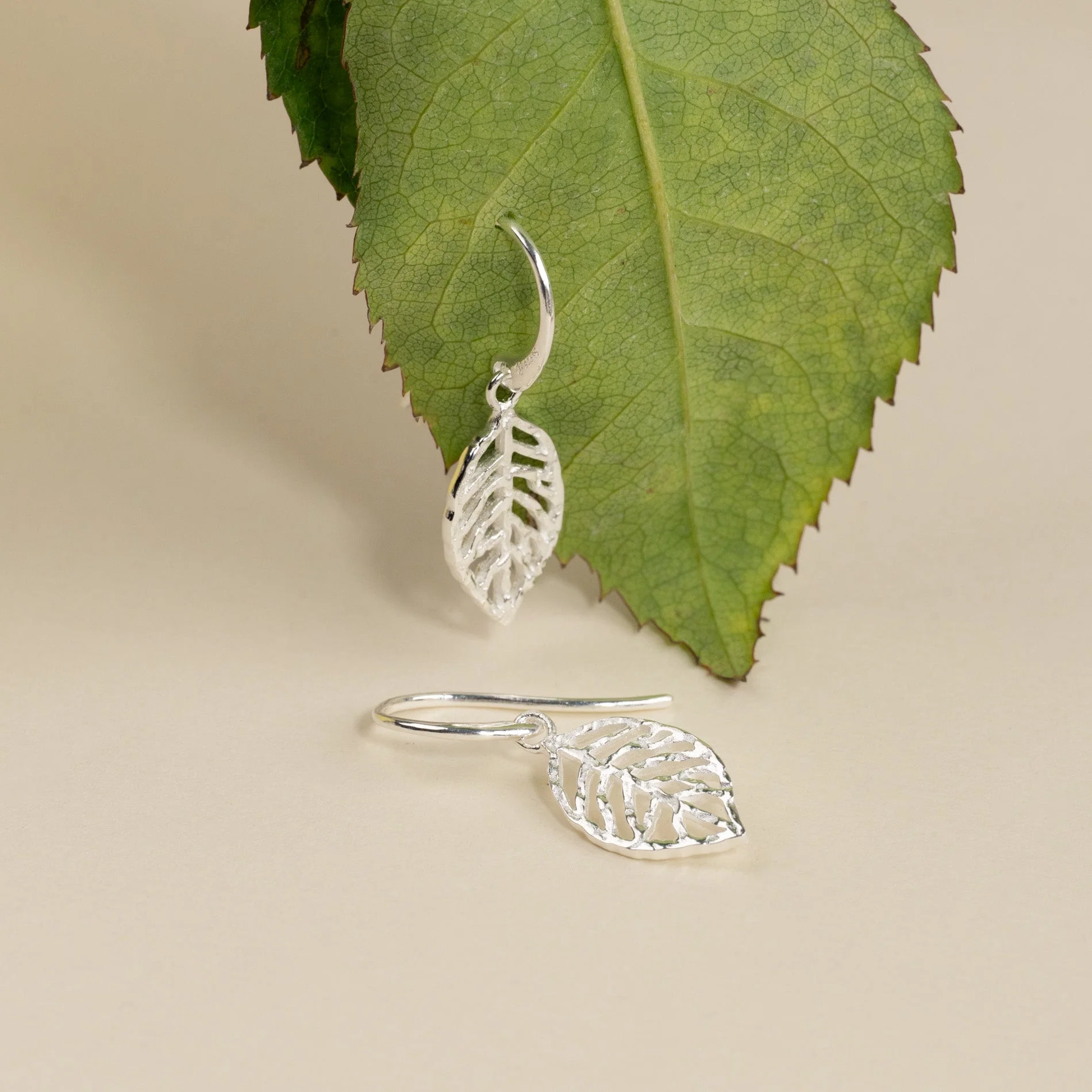 NOA SILVER HOOK EARRING - Image 6