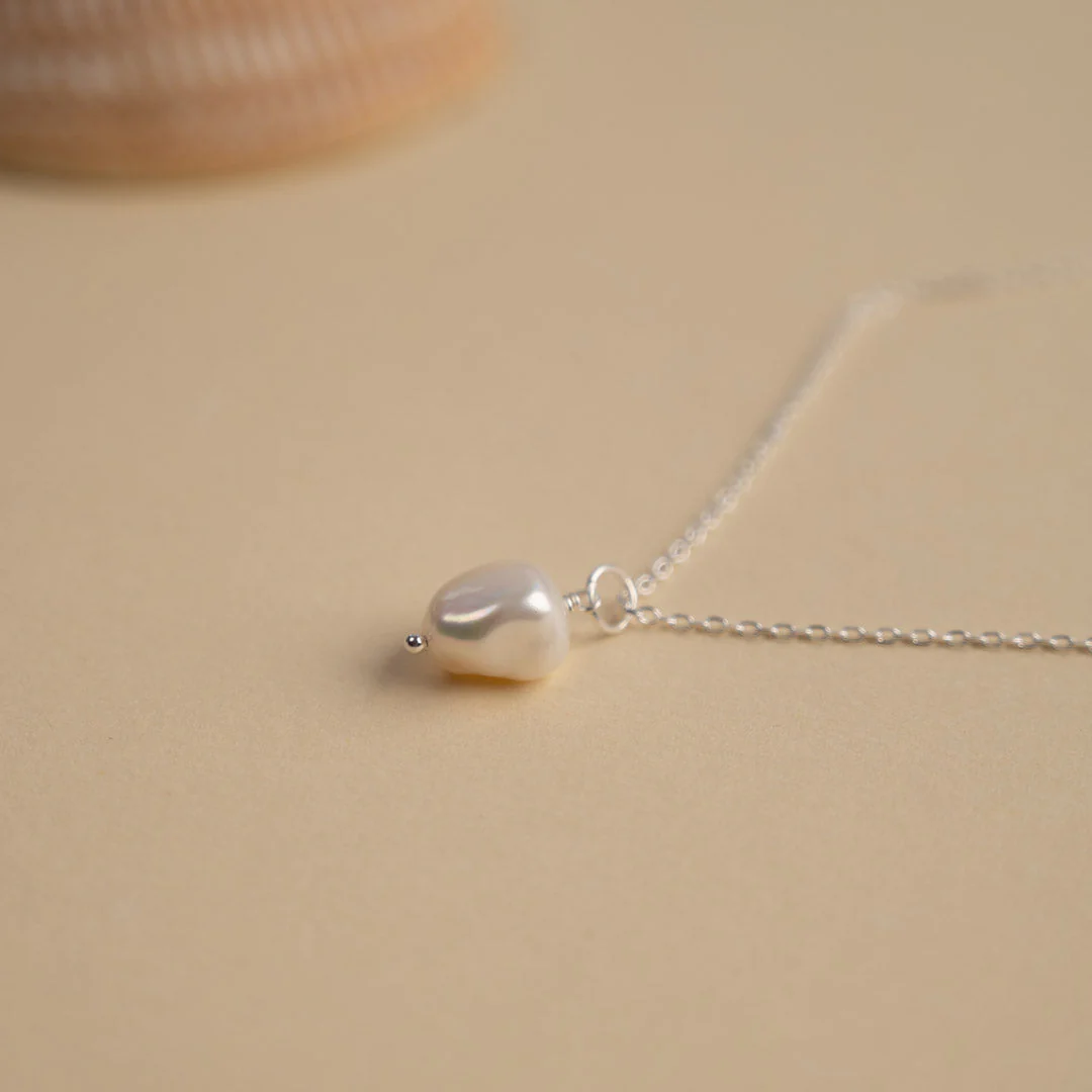 NOELLA PEARL SILVER PENDANT - Image 3