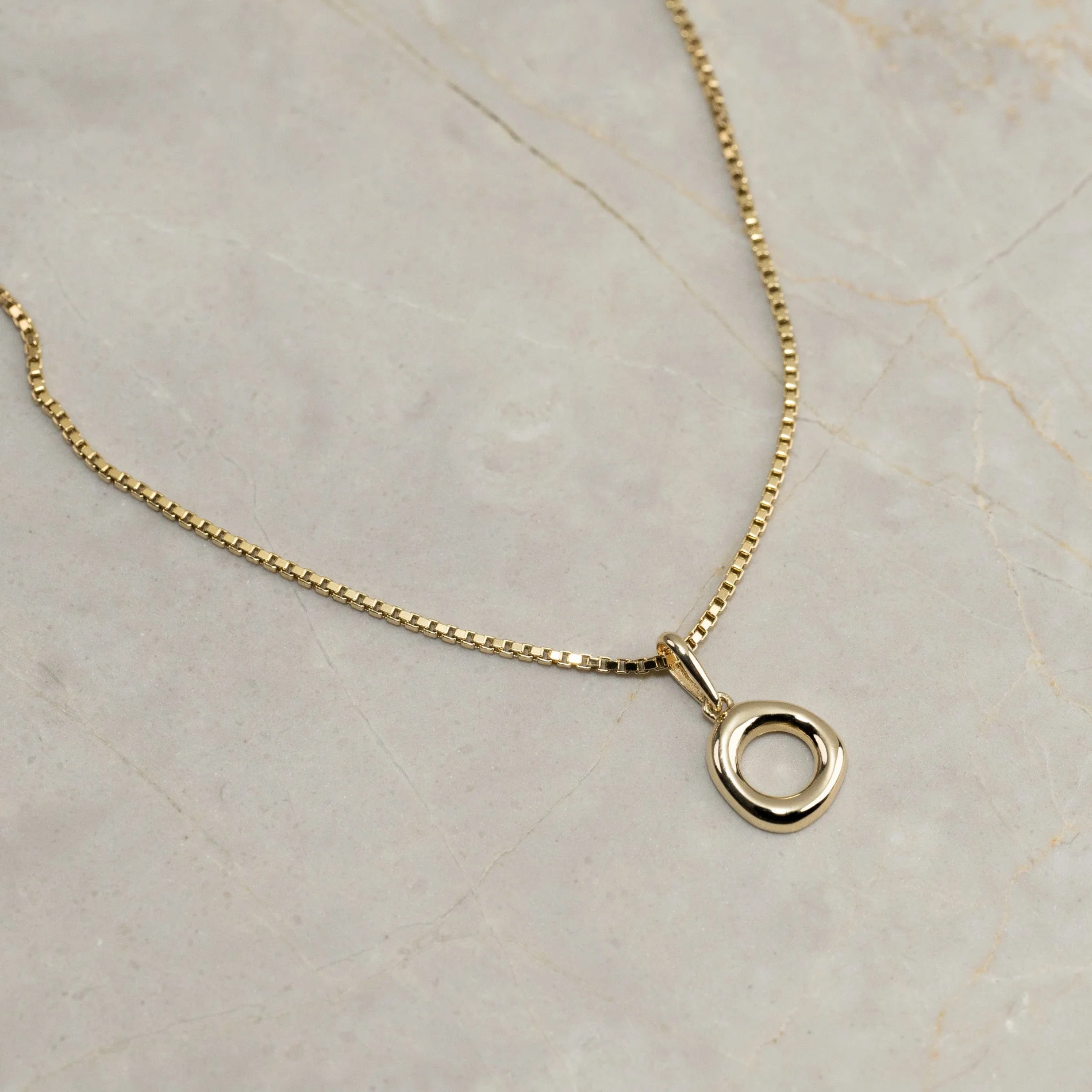 OLEA SOLID GOLD PENDANT - Image 7