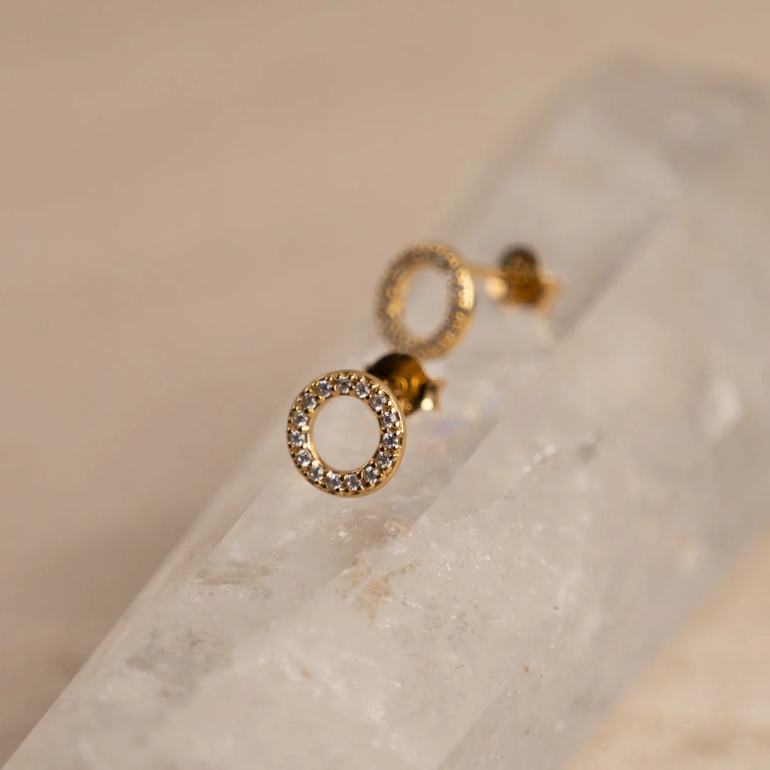 ROBERTA CRYSTAL GOLDEN EARRING - Image 4
