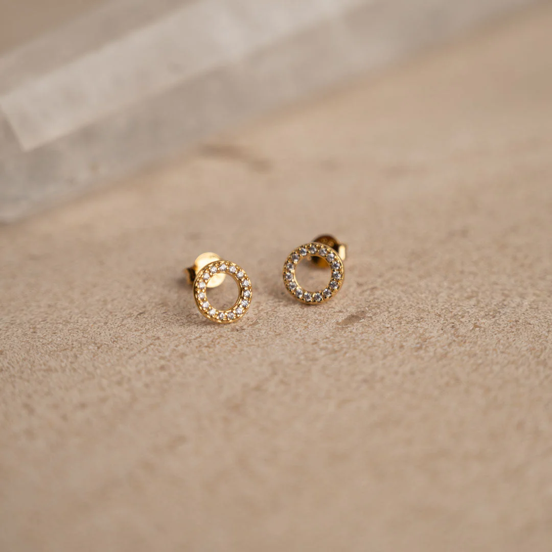 ROBERTA CRYSTAL GOLDEN EARRING - Image 6