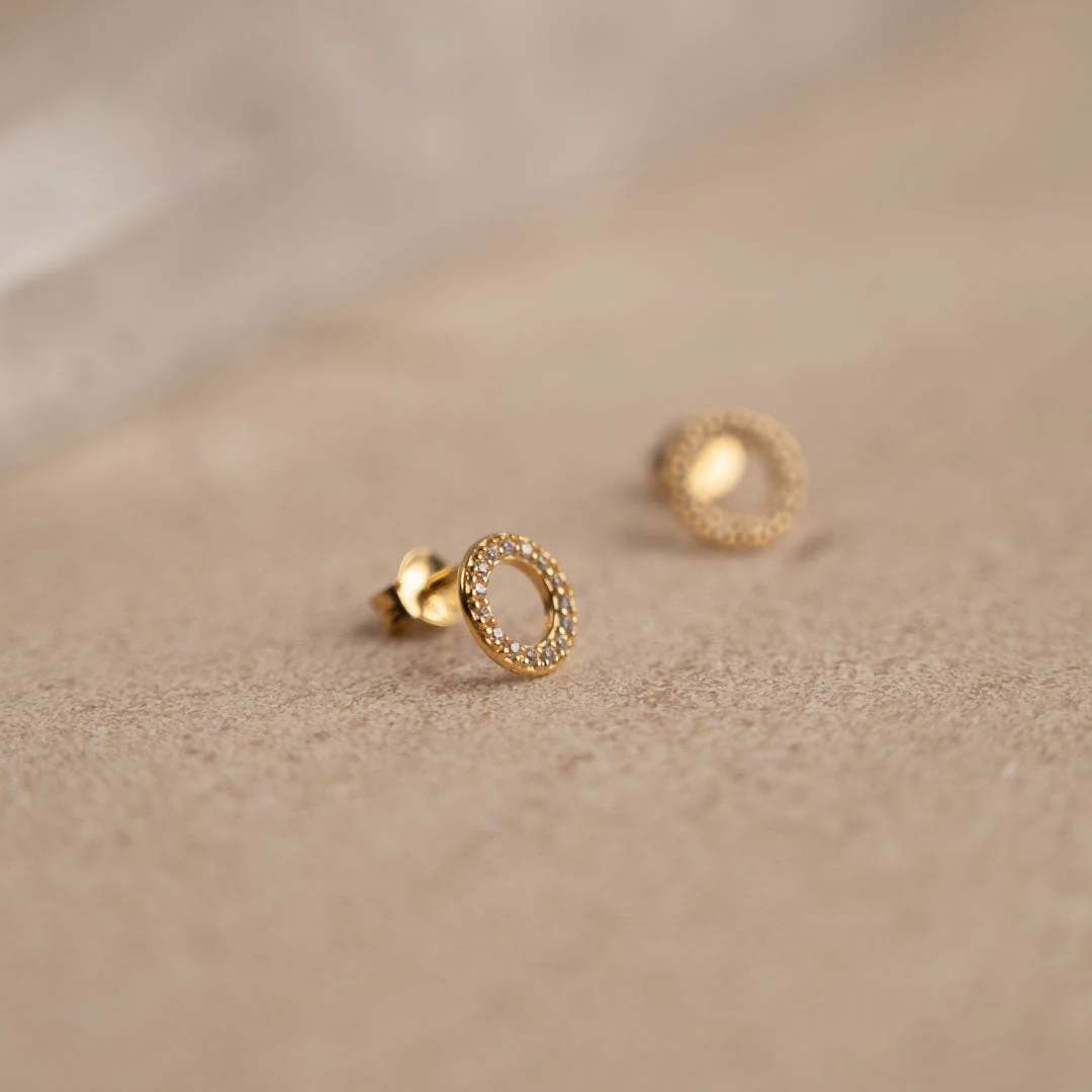 ROBERTA CRYSTAL GOLDEN EARRING - Image 7