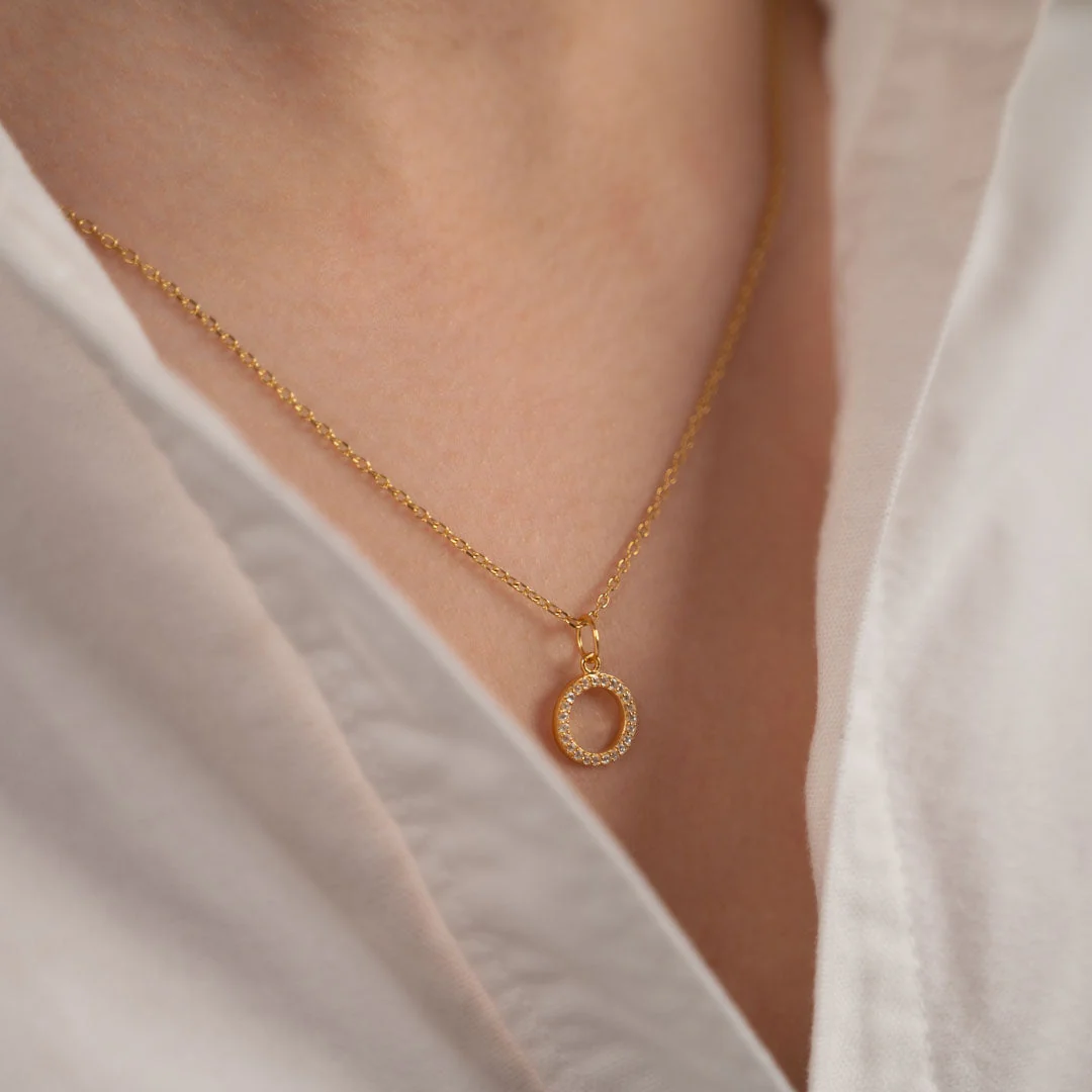 ROBERTA CRYSTAL GOLDEN PENDANT - Image 2