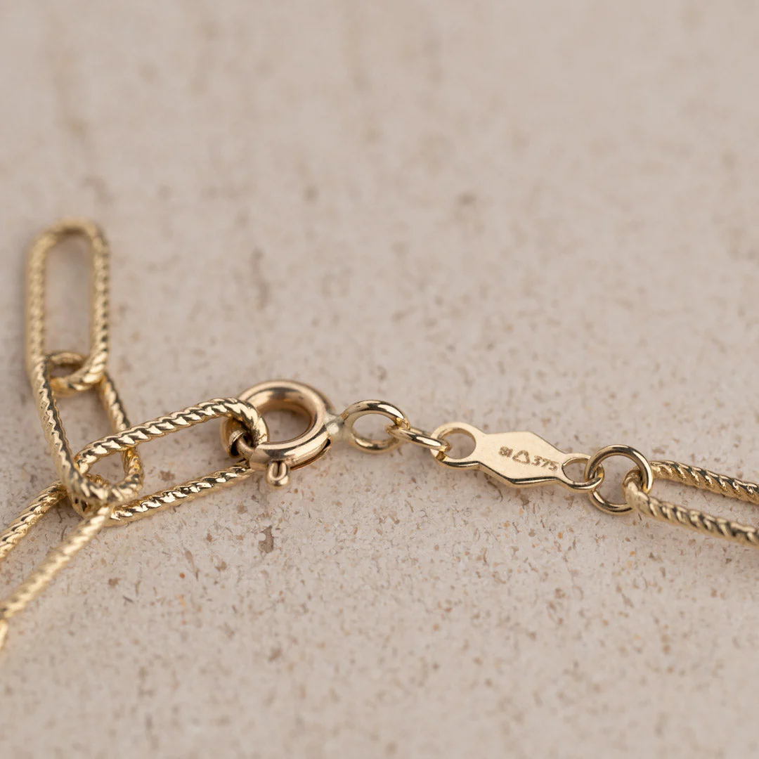 ROXANNE SOLID GOLD BRACELET - Image 9