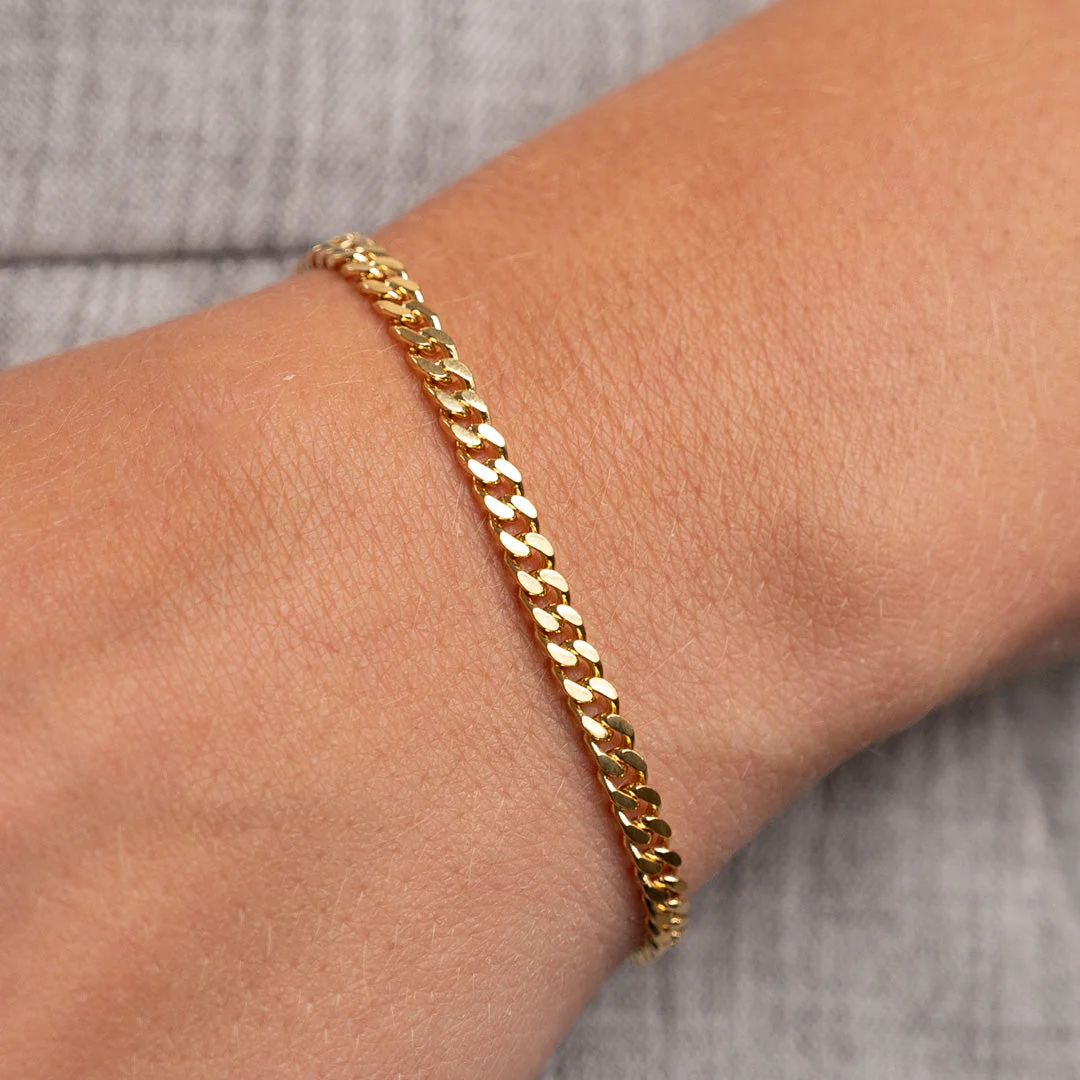 SIA MEDIUM PANZER GOLDEN BRACELET - Image 3