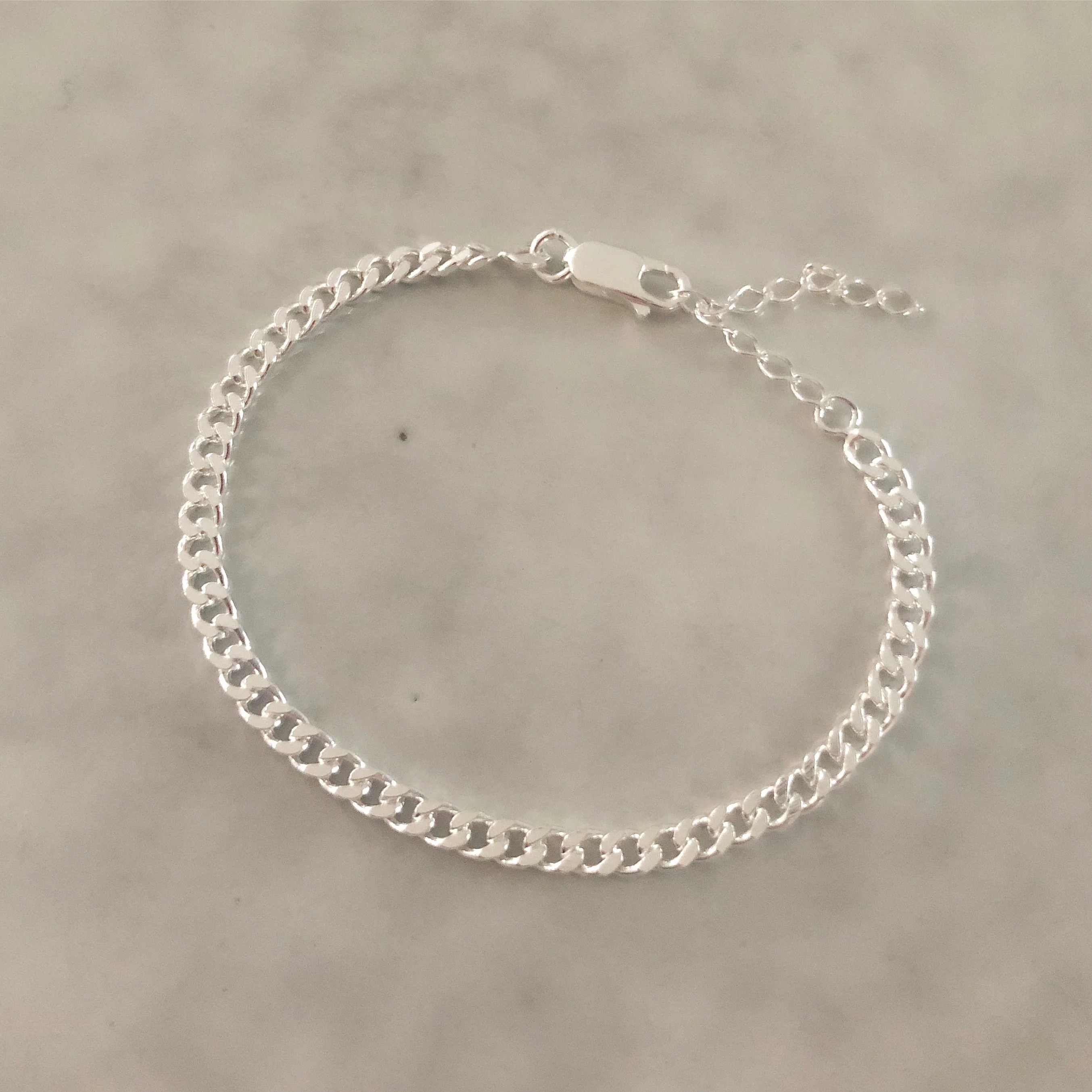SIA MEDIUM PANZER SILVER BRACELET - Image 4
