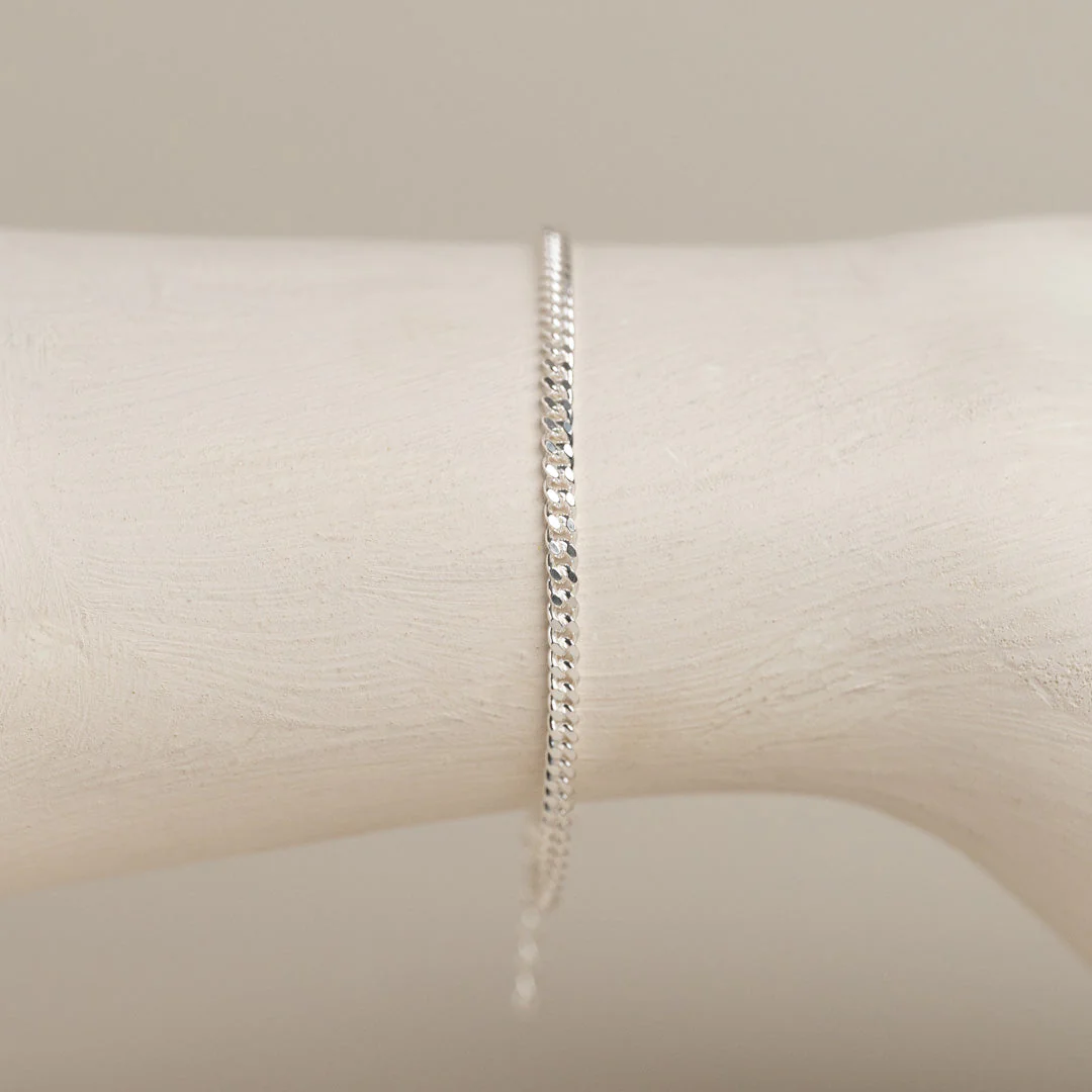 SIA SMALL PANZER SILVER BRACELET - Image 5