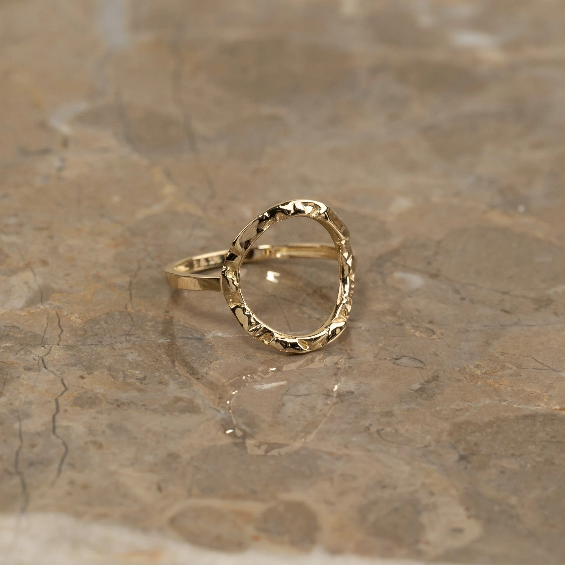 SIERRA SOLID GOLD RING - Image 3