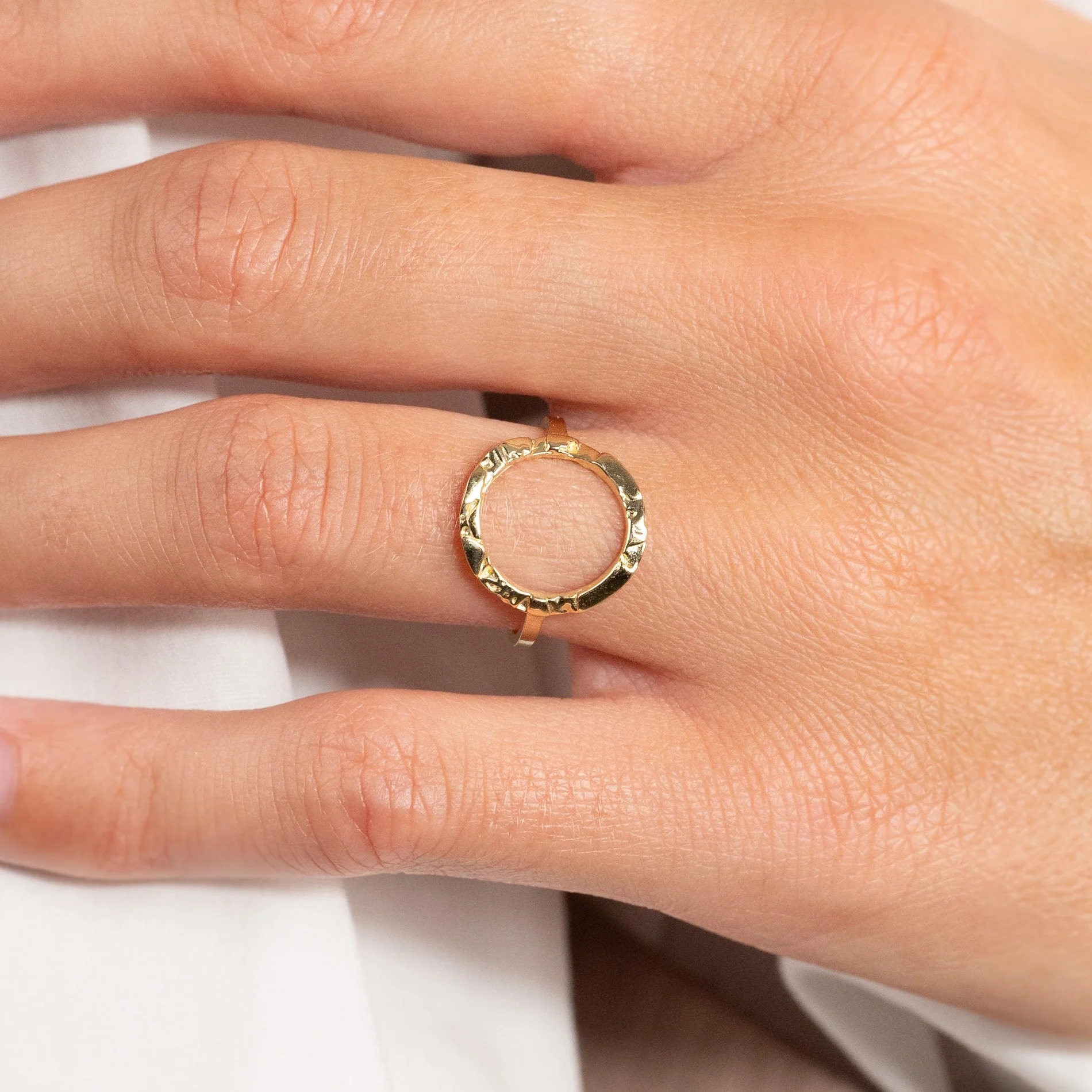 SIERRA SOLID GOLD RING - Image 4