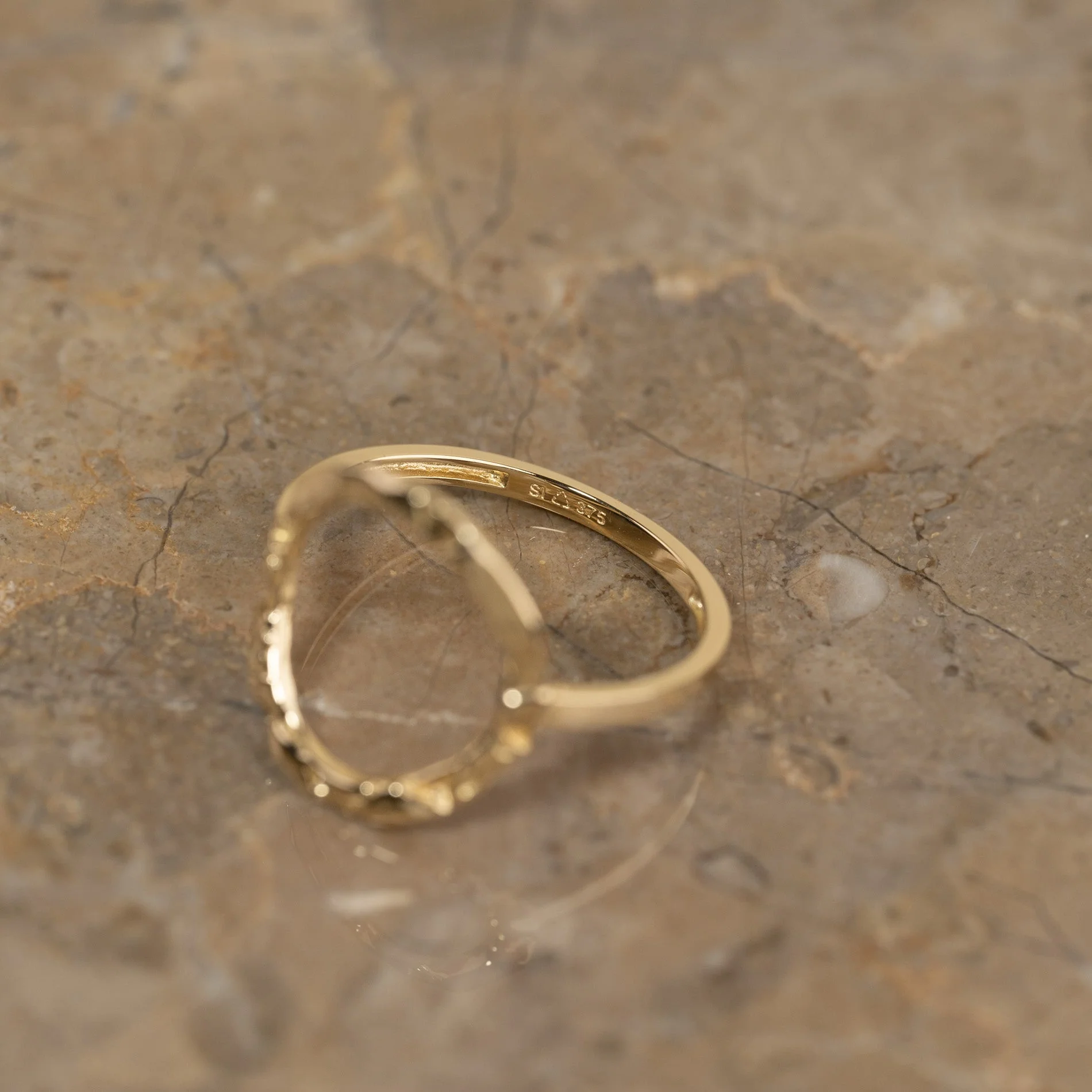 SIERRA SOLID GOLD RING - Image 5