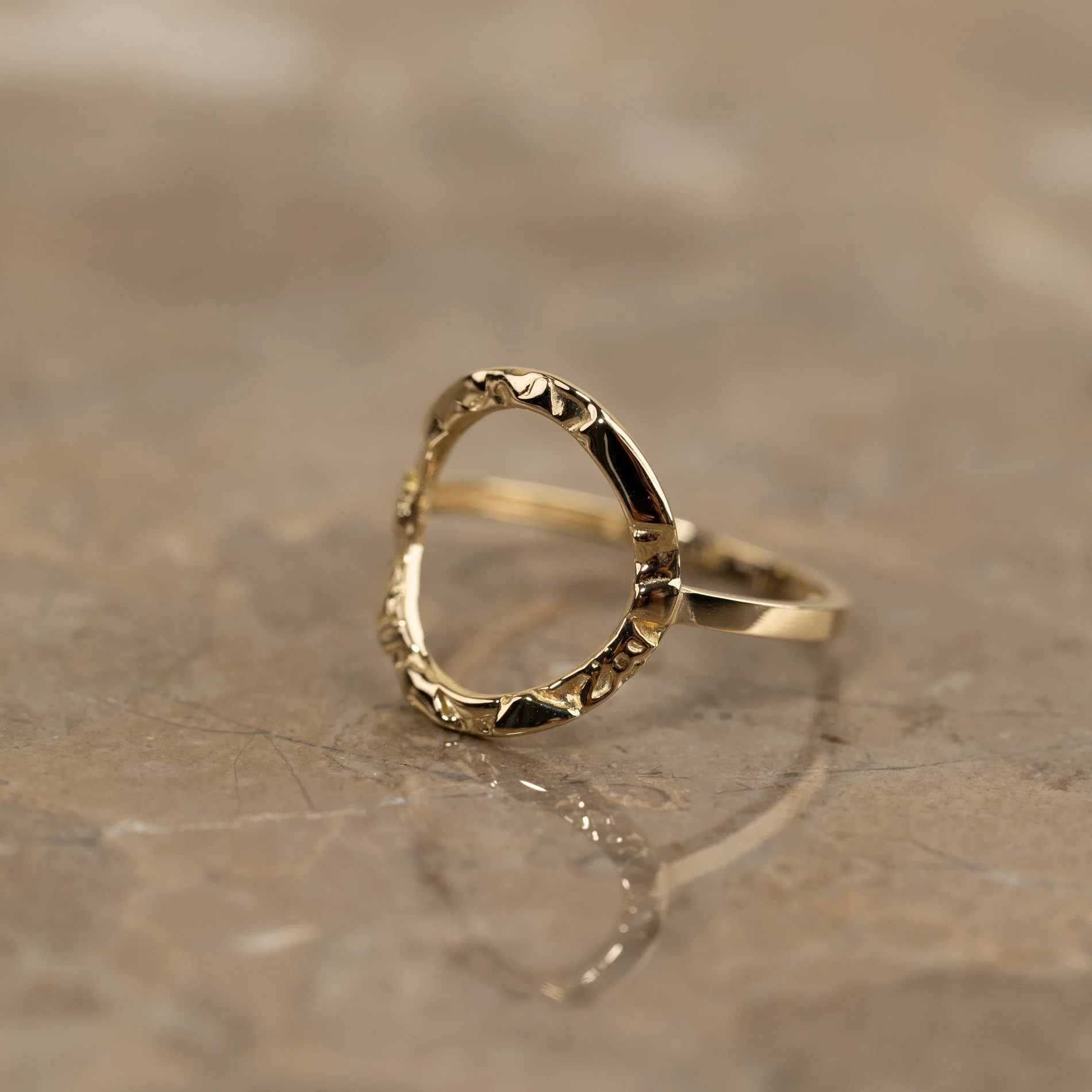 SIERRA SOLID GOLD RING - Image 7