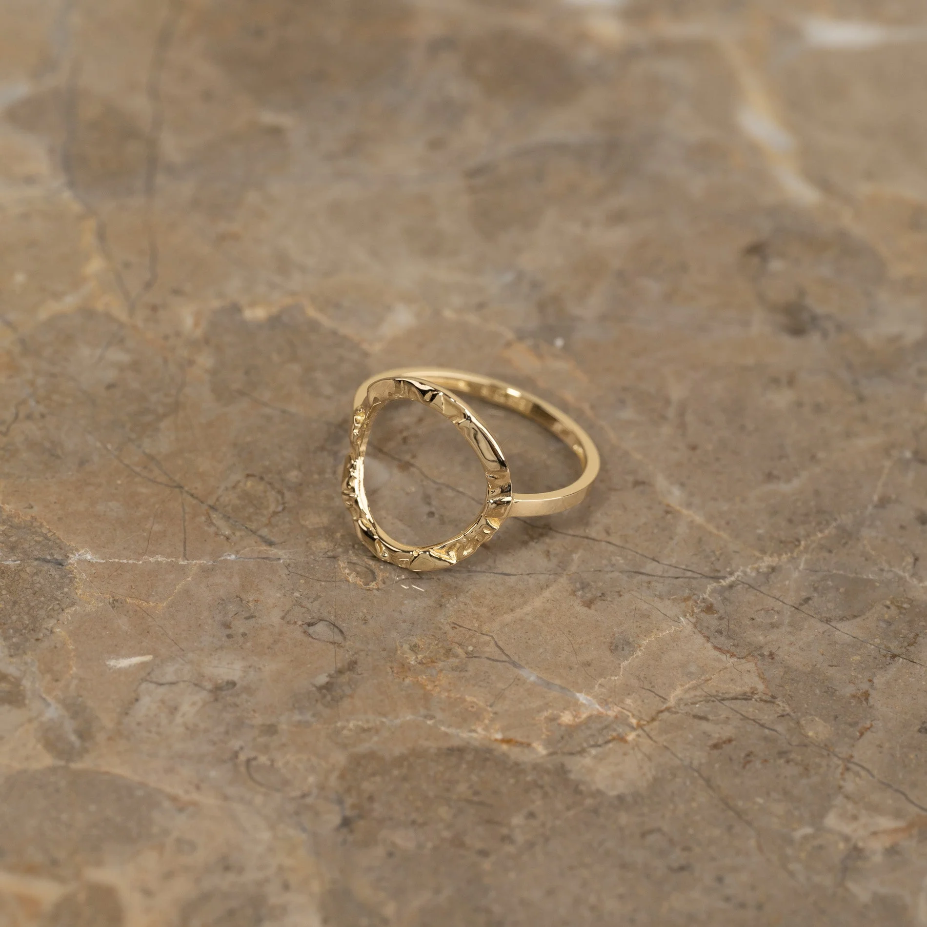 SIERRA SOLID GOLD RING - Image 9