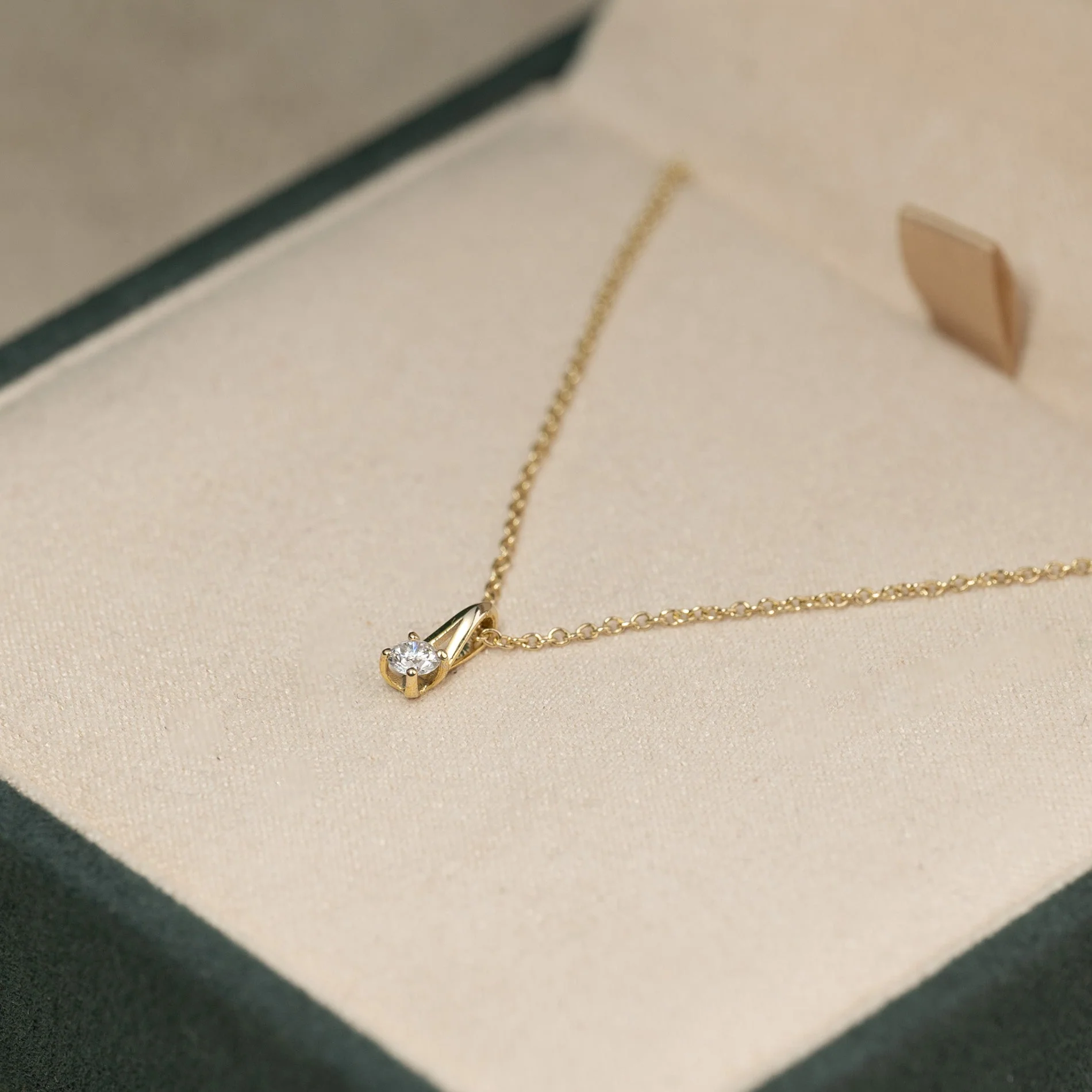 SOLITAIRE DIAMOND PENDANT