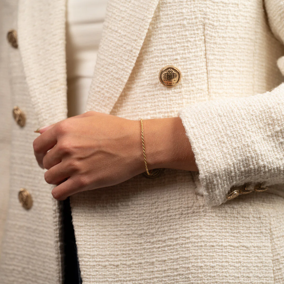 SVEA SMALL GOLDEN BRACELET - Image 5