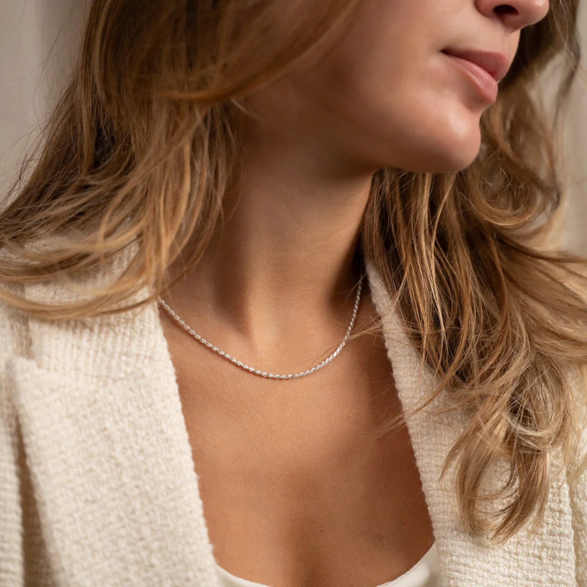 SVEA SMALL SILVER CHAIN