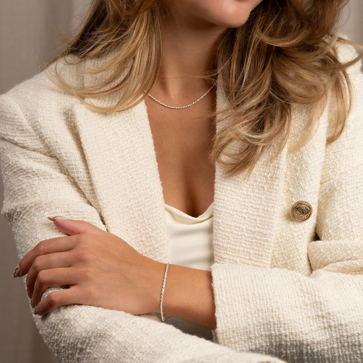 SVEA SMALL SILVER CHAIN - Image 7