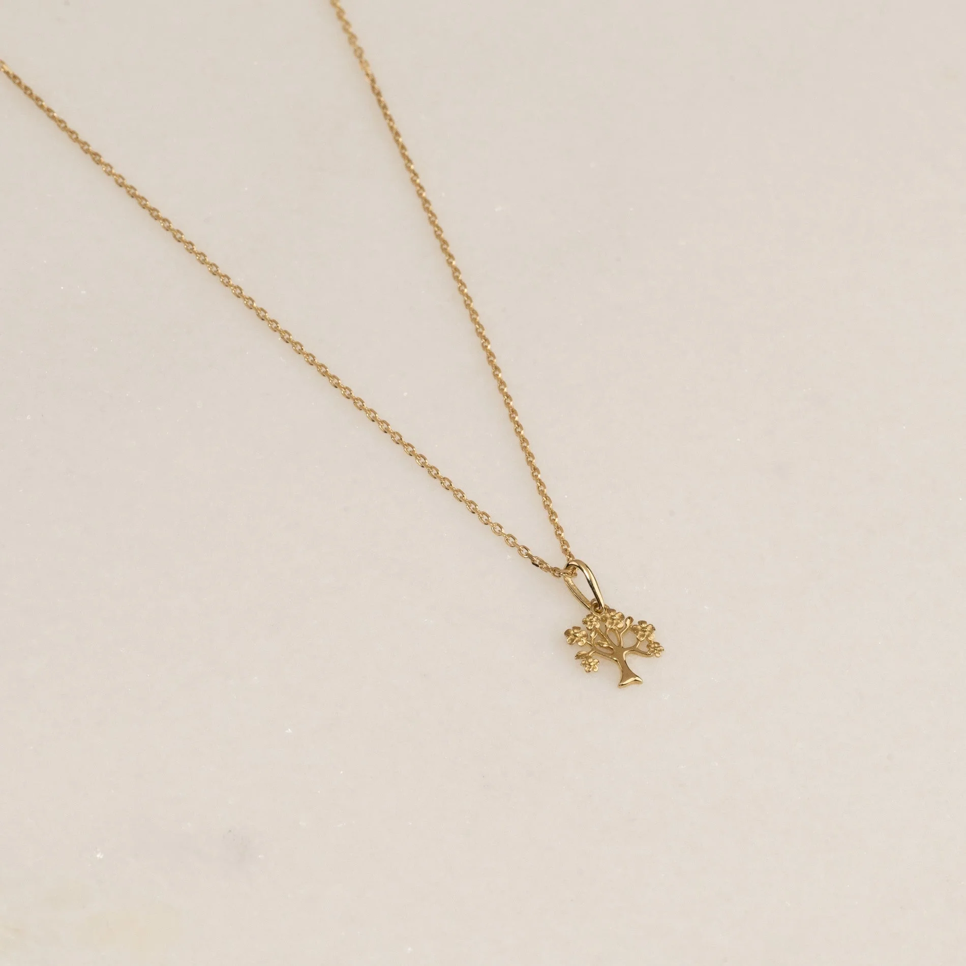 TREE OF LIFE SOLID GOLD PENDANT - Image 8