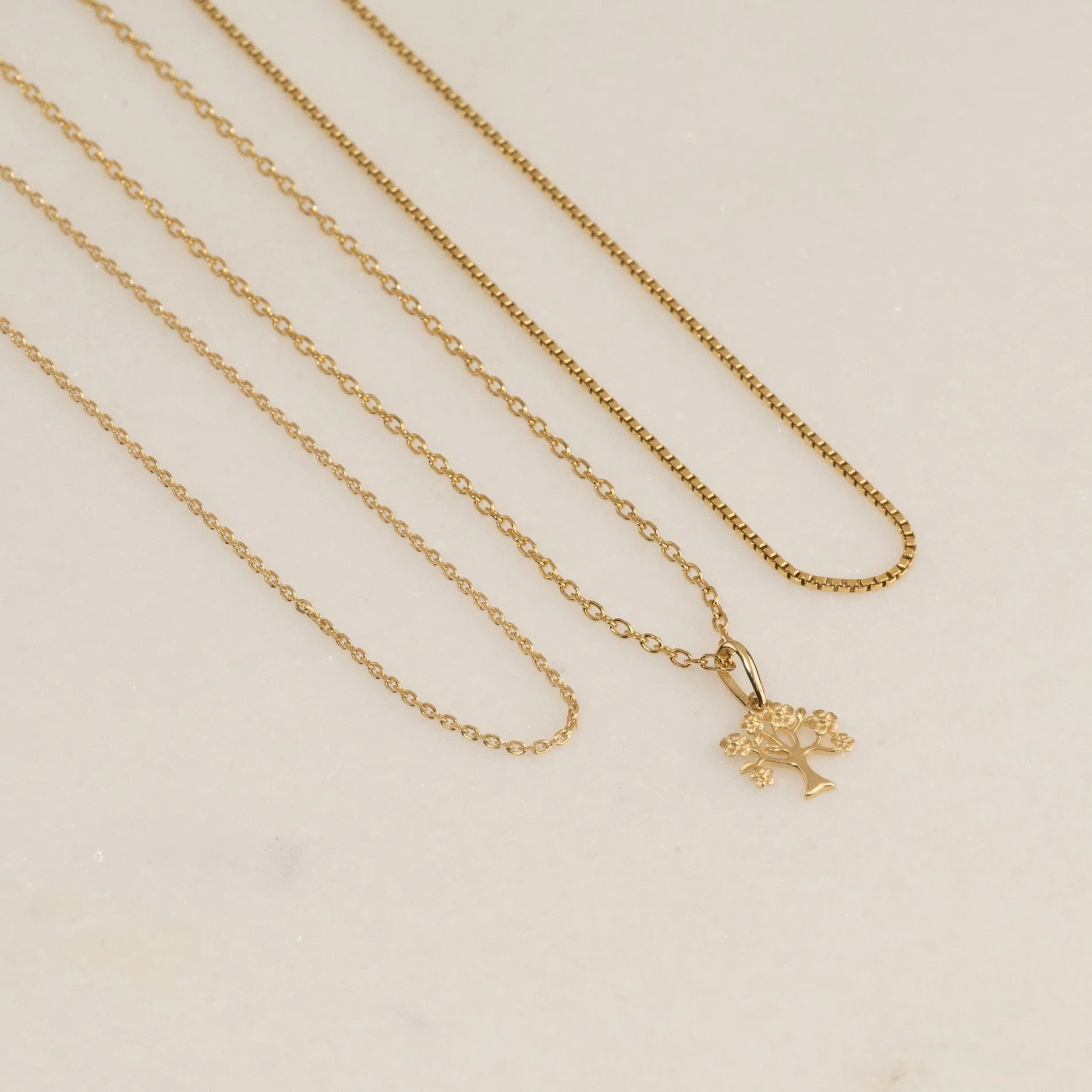 TREE OF LIFE SOLID GOLD PENDANT - Image 9