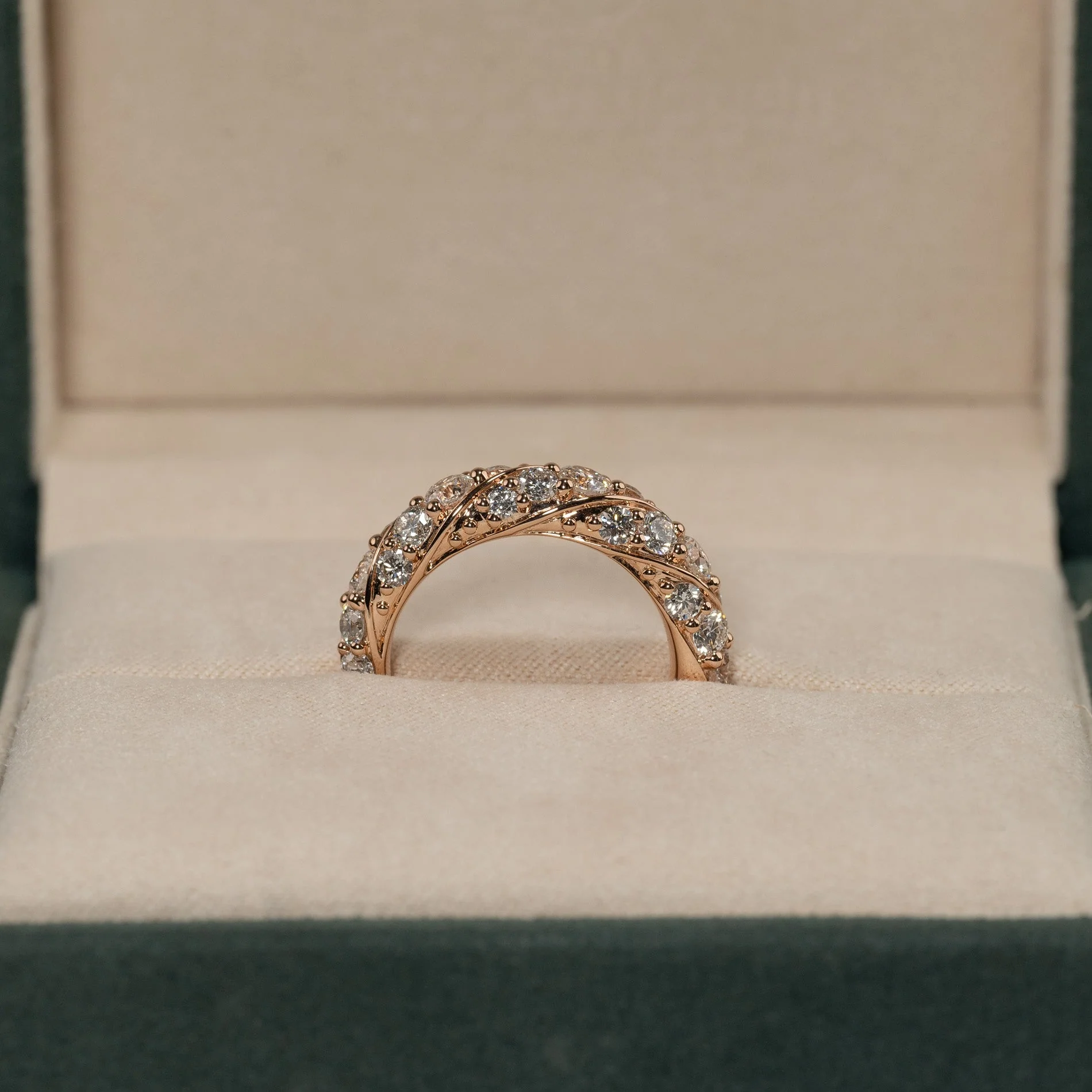 TWISTED ALLIANCE DIAMOND RING - 2.64ct - Image 11
