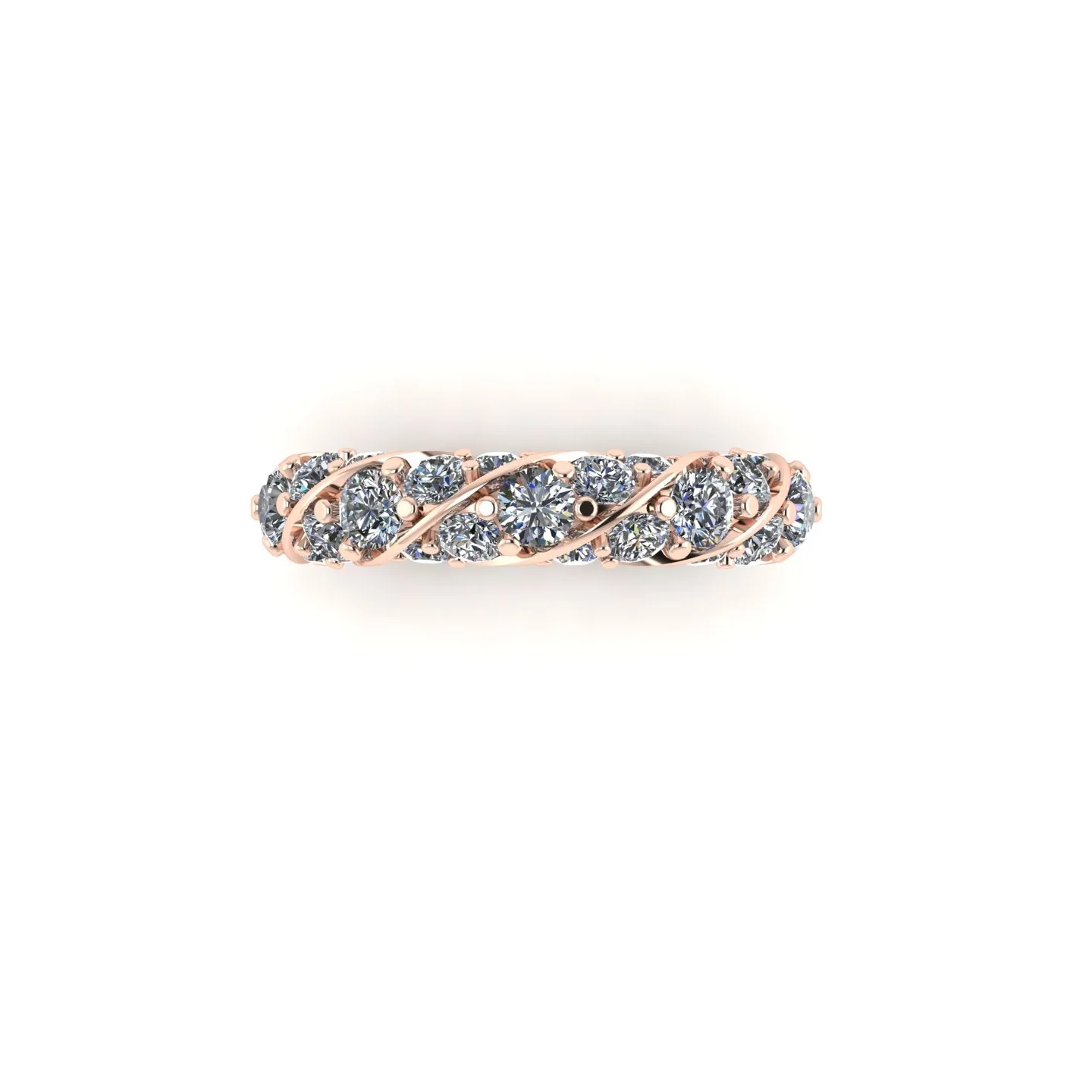 TWISTED ALLIANCE DIAMOND RING - 2.64ct - Image 13
