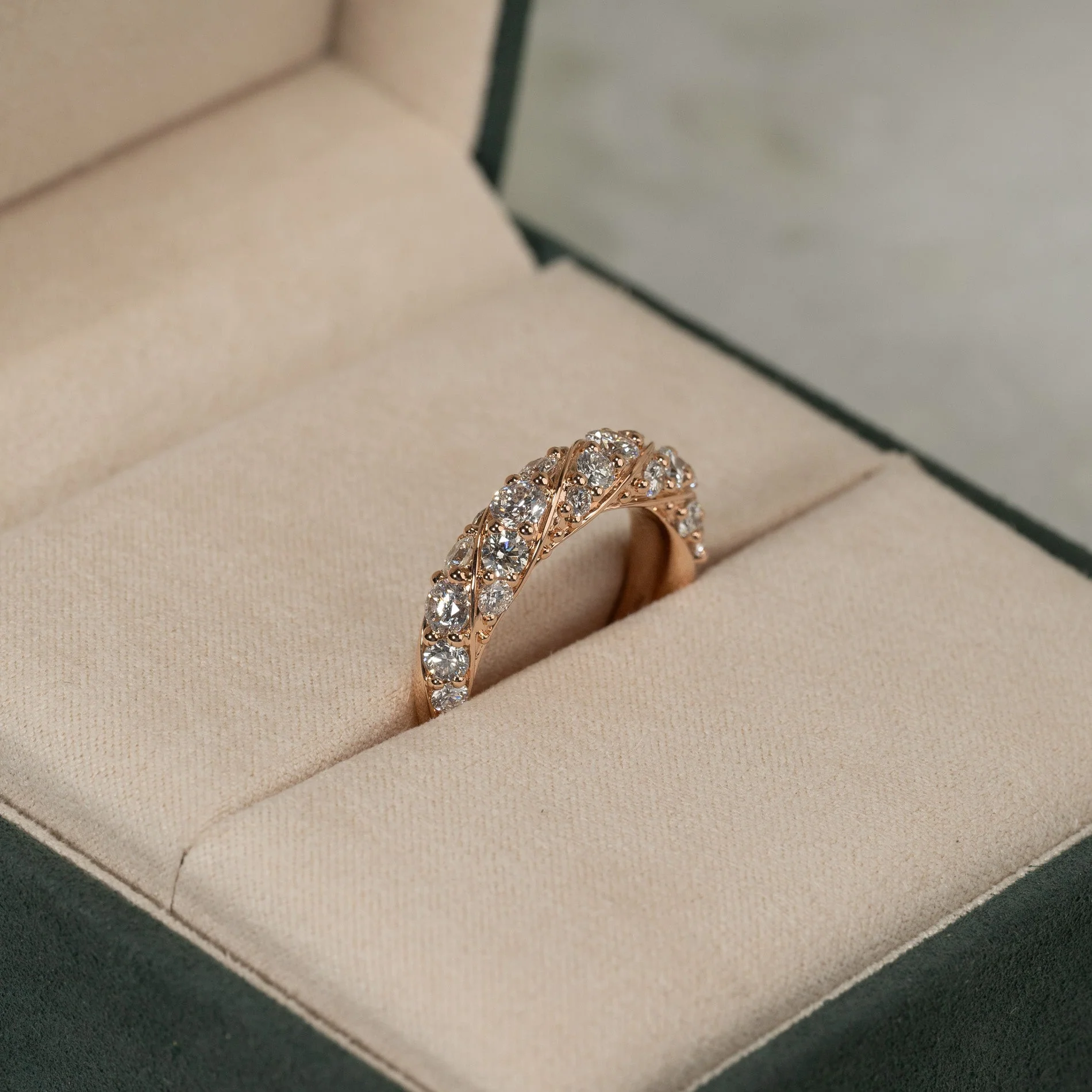 TWISTED ALLIANCE DIAMOND RING - 2.64ct - Image 7