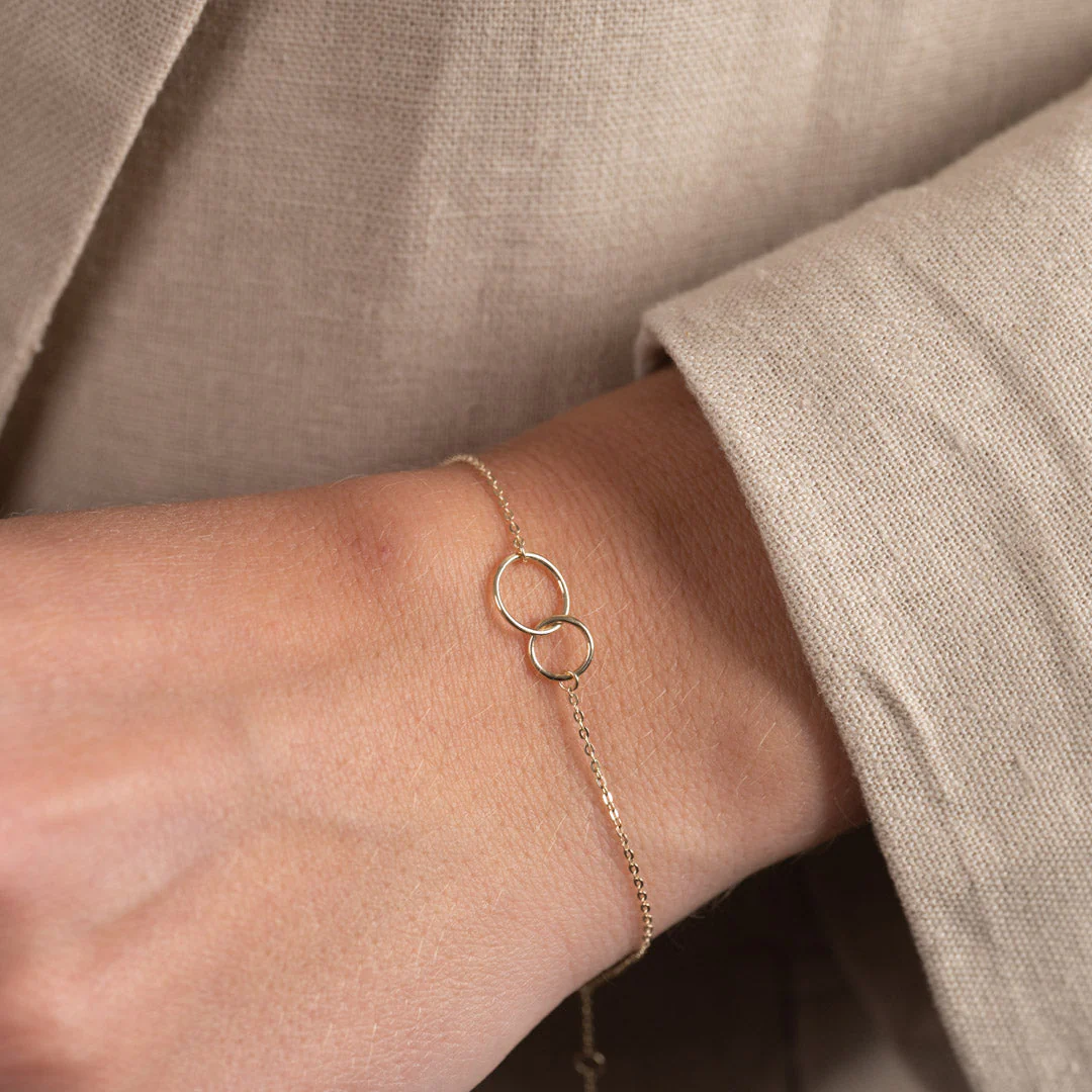 UNA SOLID GOLD BRACELET - Image 2