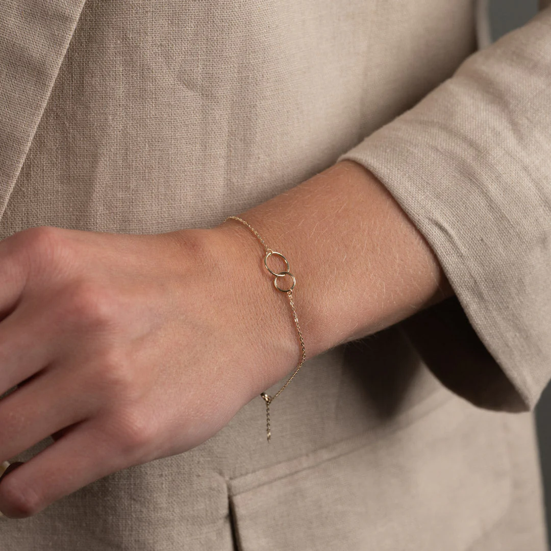 UNA SOLID GOLD BRACELET - Image 4