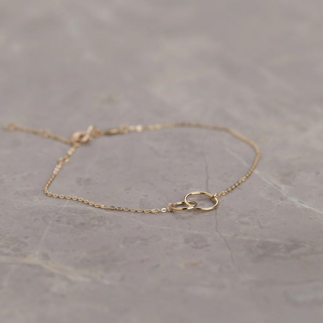 UNA SOLID GOLD BRACELET - Image 8