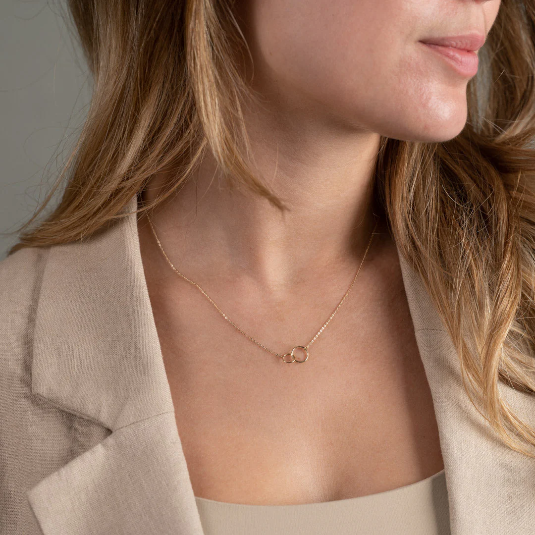 UNA SOLID GOLD NECKLACE - Image 3
