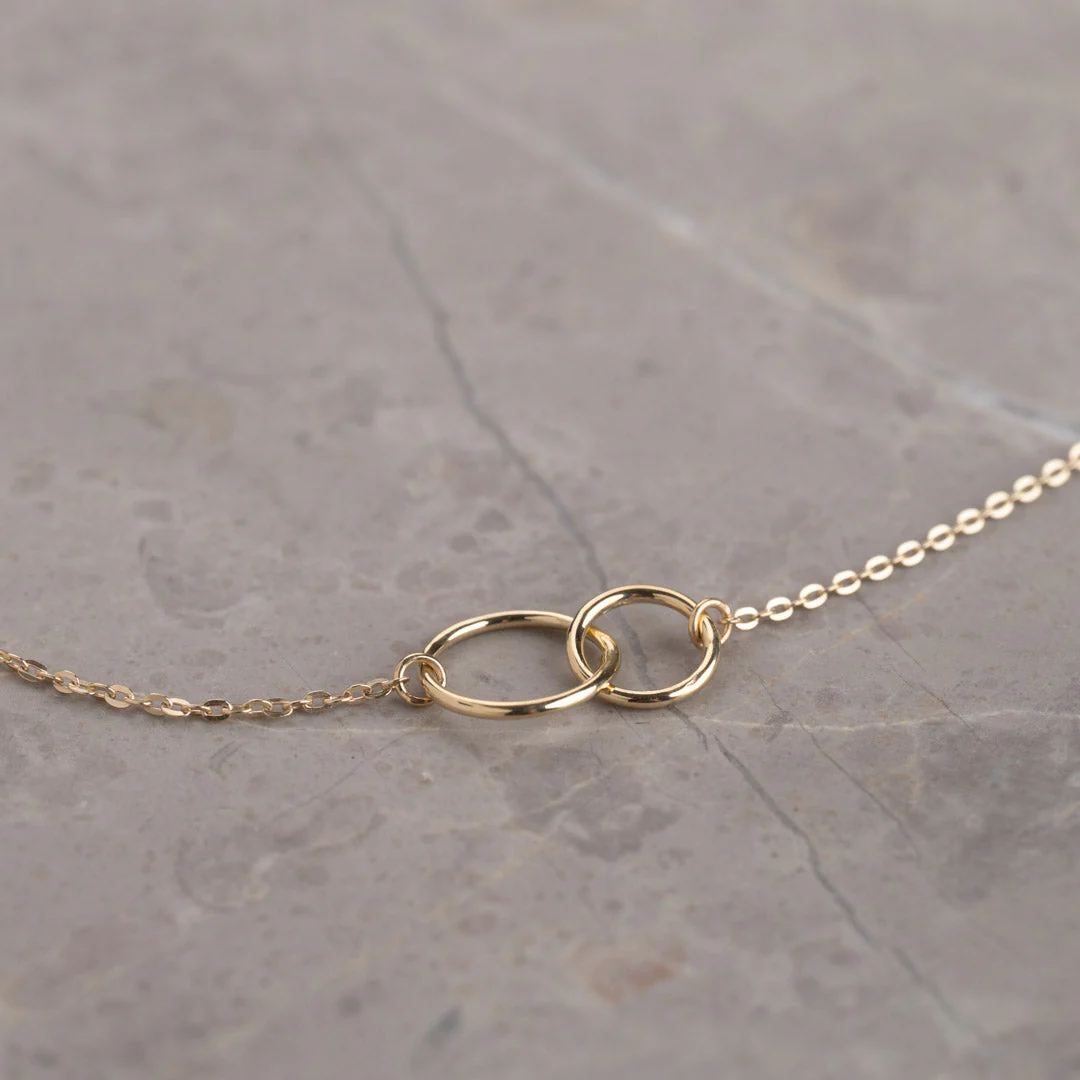 UNA SOLID GOLD NECKLACE - Image 4