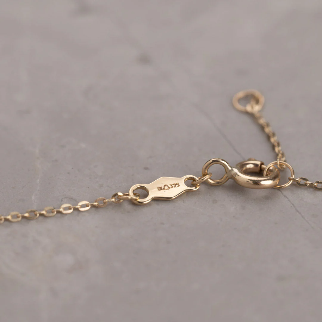 UNA SOLID GOLD NECKLACE - Image 6