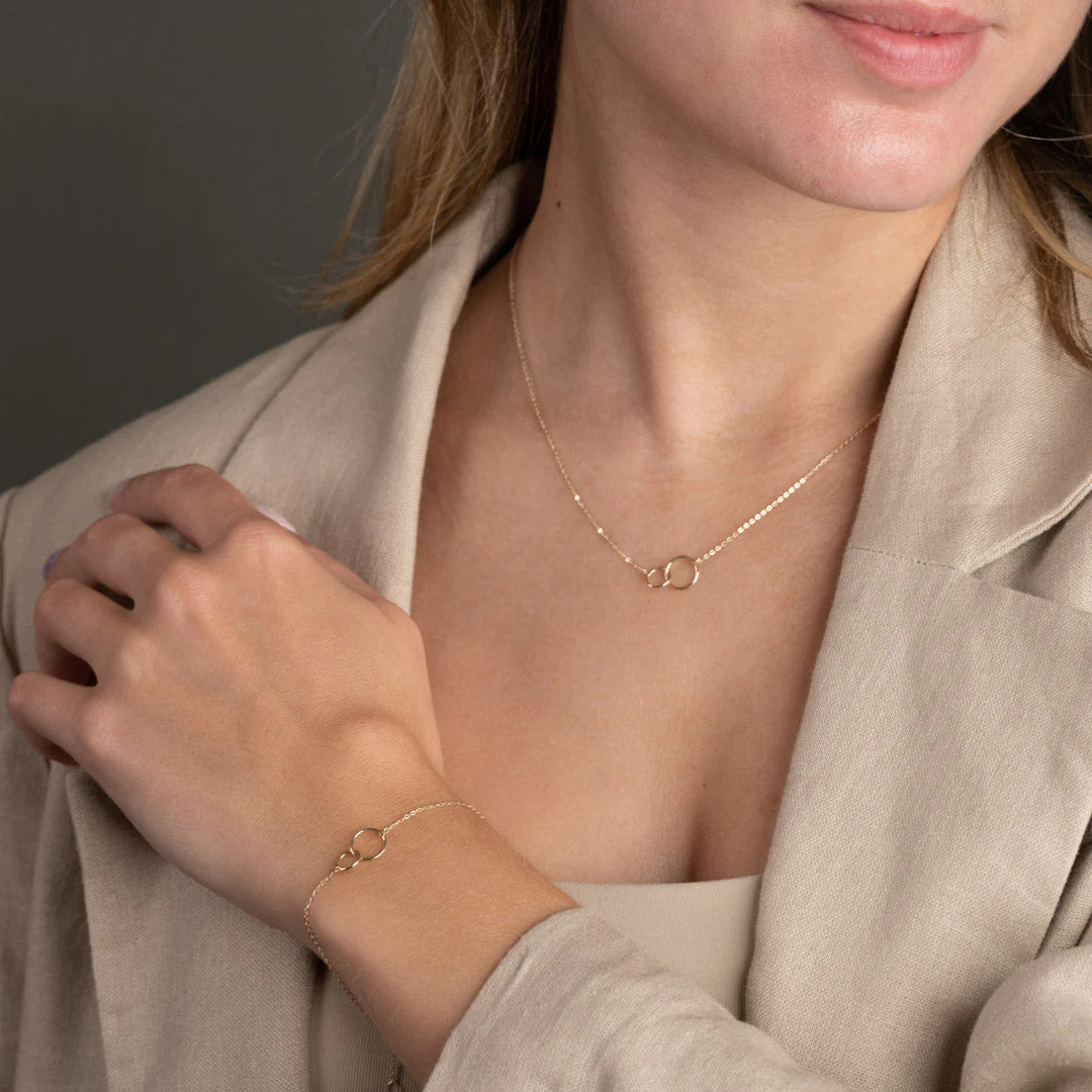 UNA SOLID GOLD NECKLACE - Image 7