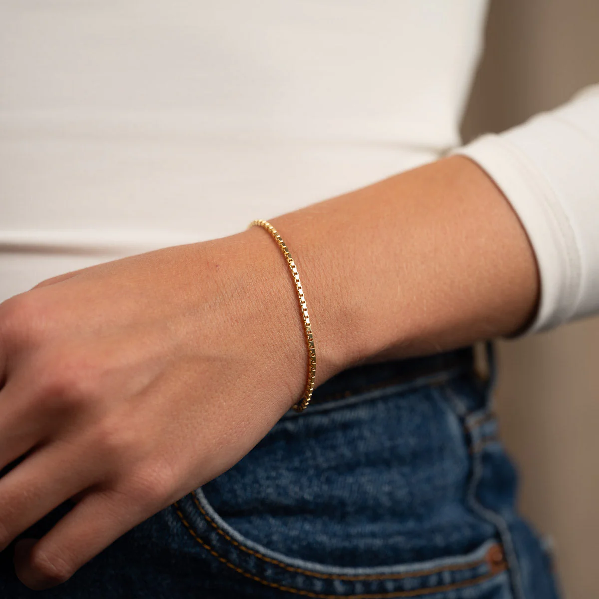 VENEZIA LARGE GOLDEN BRACELET - Image 3