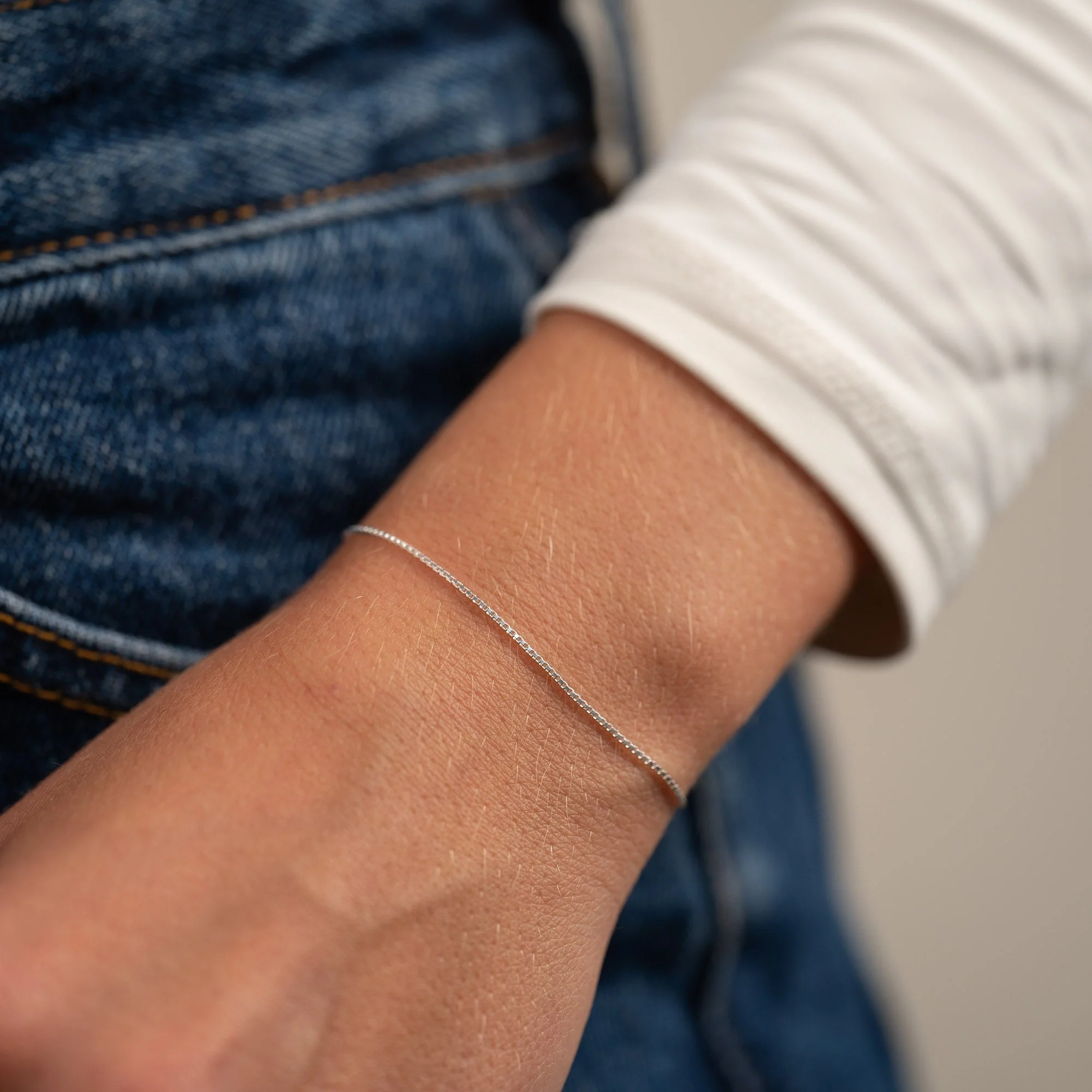VENEZIA SMALL SILVER BRACELET - Image 3