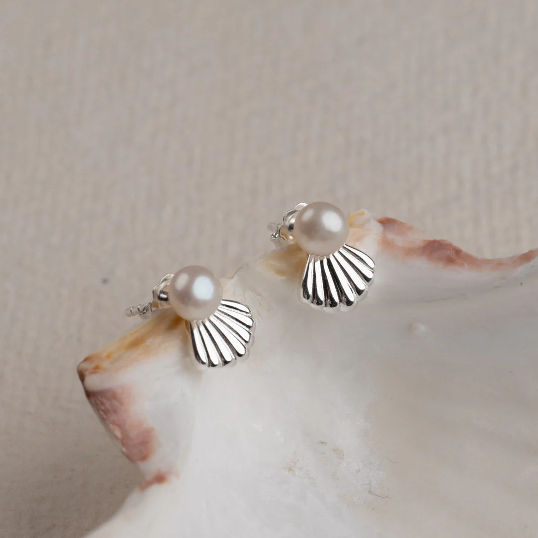 VENUS PEARL SILVER EARRING - Image 7