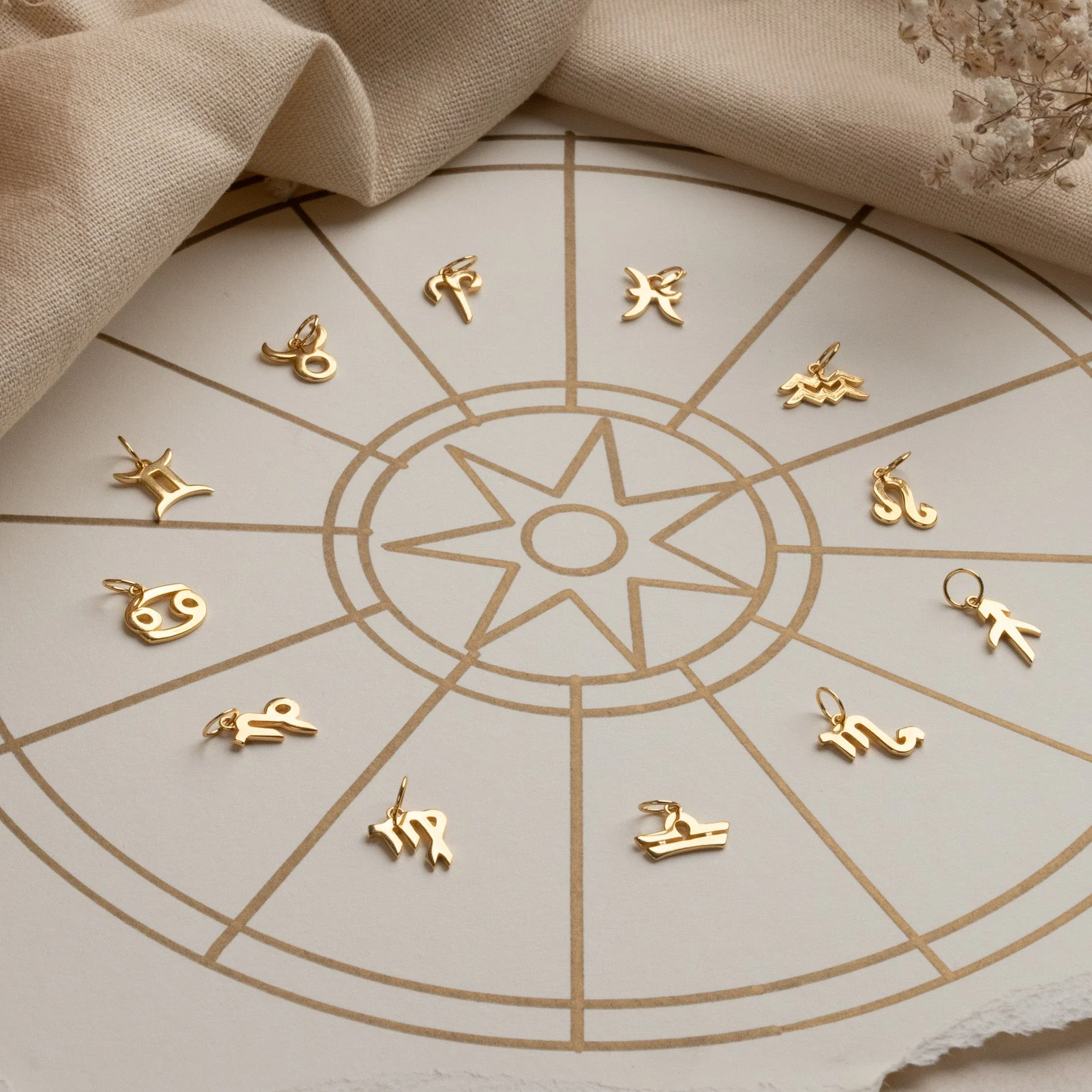 ZODIAC GOLDEN PENDANT - Image 7